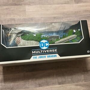 THE JOKER DRAGON DARK NIGHTS METAL VEHICLE Damaged Box